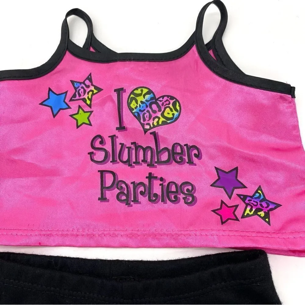 Build A Bear Slumber Party Pajamas and Workout Outfit
